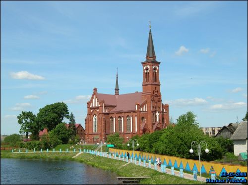 Pastavy. Catholic church of St. Anthony of Padua