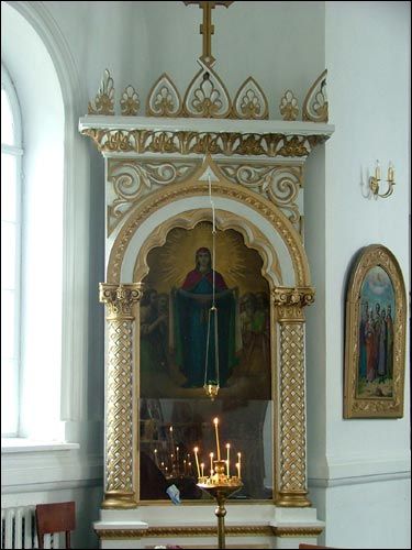 Postawy |  Cerkiew Św. Mikołaja Cudotwórcy. Wnętrze, fragment