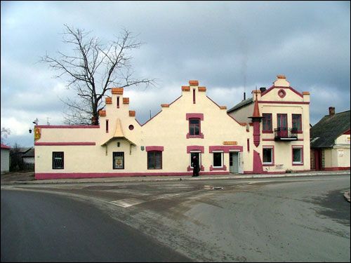Pastavy.  Market square