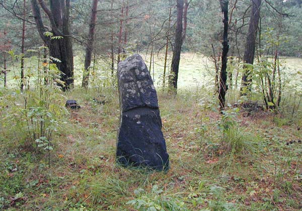 Serenczany.  Kamienne groby