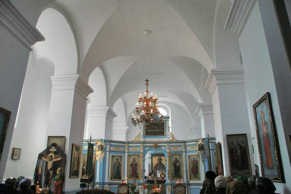  - Orthodox church of the Assumption. Interior, fragment