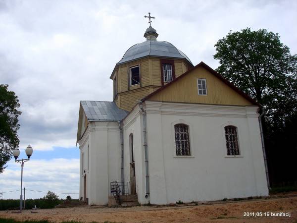 Kalektyŭnaja (Mumina). Orthodox church of St. Nicholas