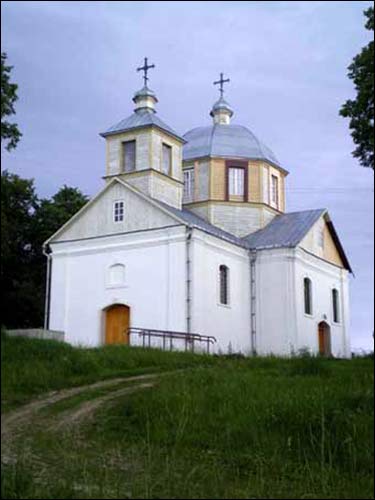 Kalektyŭnaja (Mumina). Orthodox church of St. Nicholas