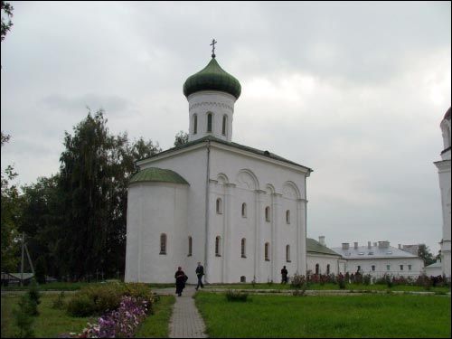 Połack.  Orthodox church of the Saviour