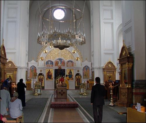 Połack. Orthodox church of the Exaltation of the Holy Cross