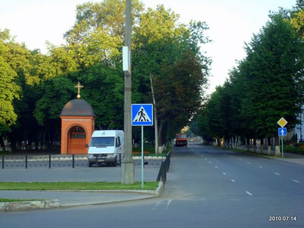 Połack. Town streets 