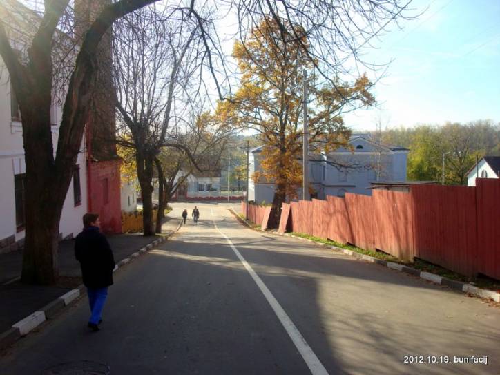 Połack. Town streets 