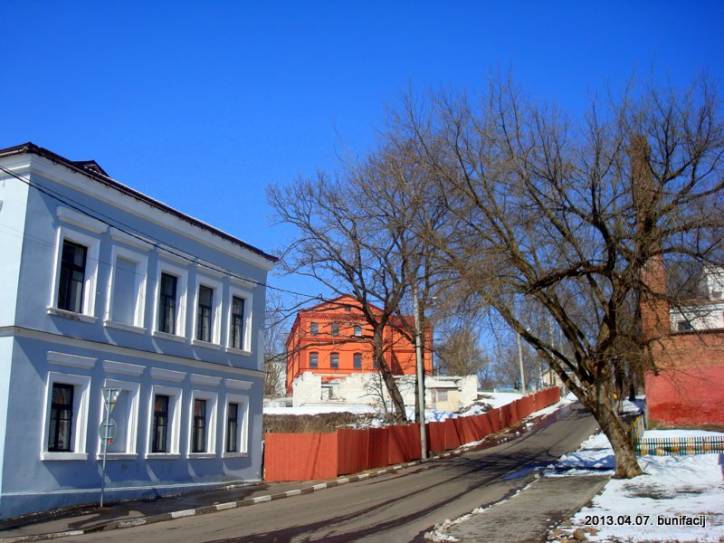 Połack. Town streets 