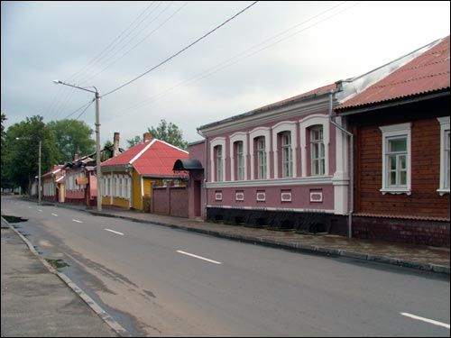  - Town streets . 