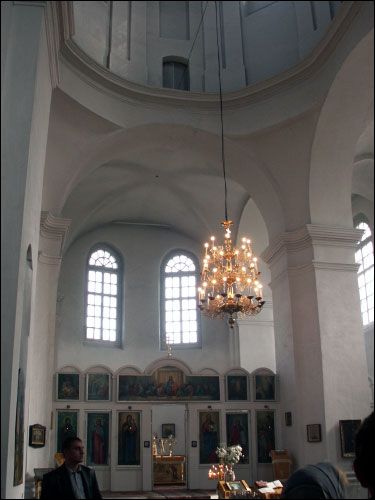 Połack. Orthodox church of the Epiphany and the monastery
