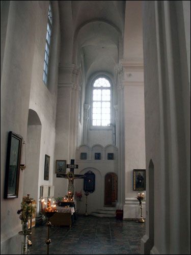 Połack. Orthodox church of the Epiphany and the monastery
