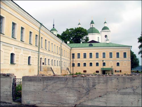 Połack. Orthodox church of the Epiphany and the monastery