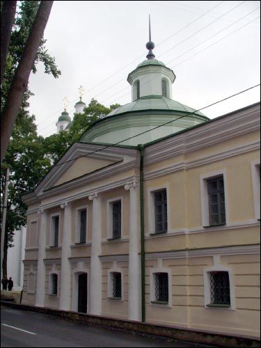Połack. Orthodox church of the Epiphany and the monastery