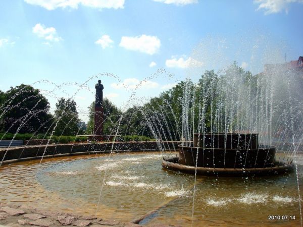 Połack.  Monuments and memorial signs