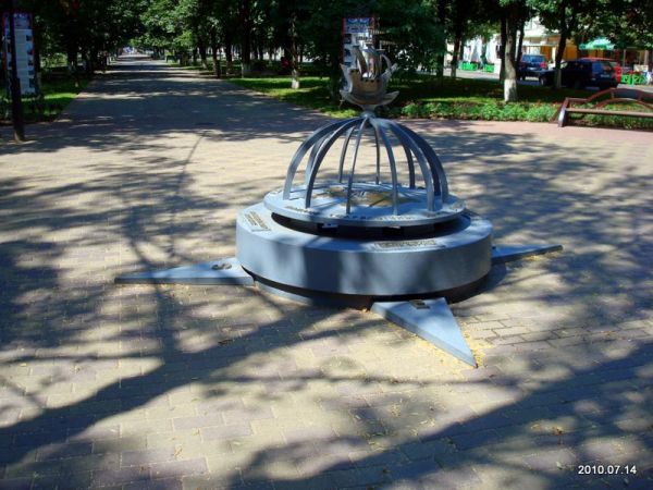 Połack.  Monuments and memorial signs