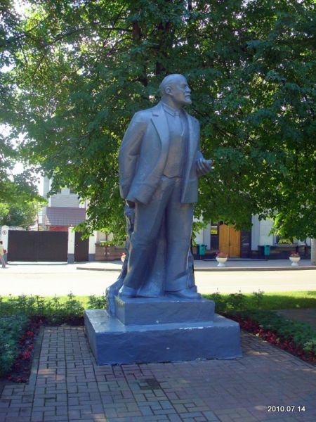 Połack.  Monuments and memorial signs