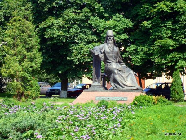 Połack.  Monuments and memorial signs