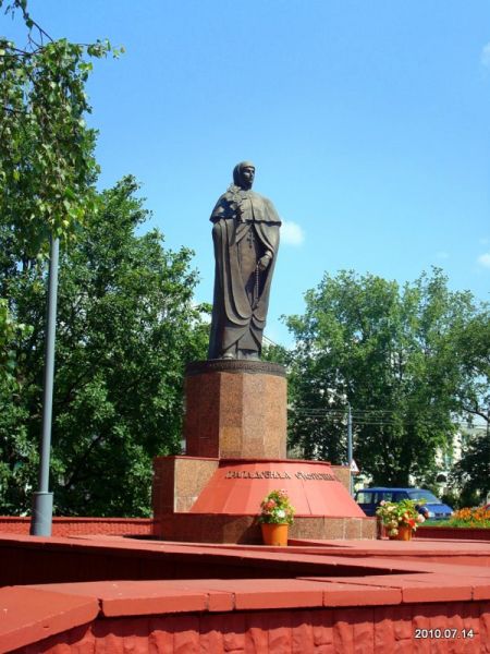 Połack.  Monuments and memorial signs