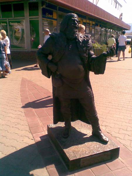 Połack.  Monuments and memorial signs