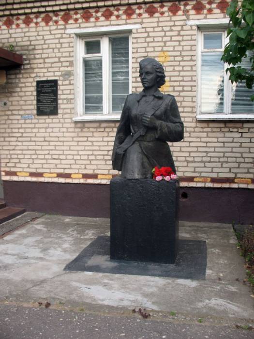 Połack.  Monuments and memorial signs