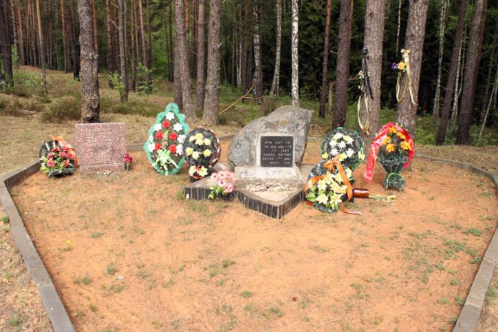 Połack.  Monuments and memorial signs