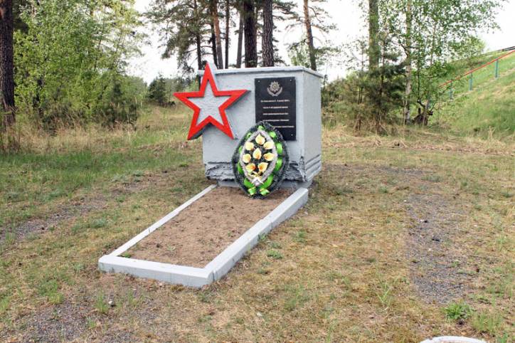 Połack.  Monuments and memorial signs