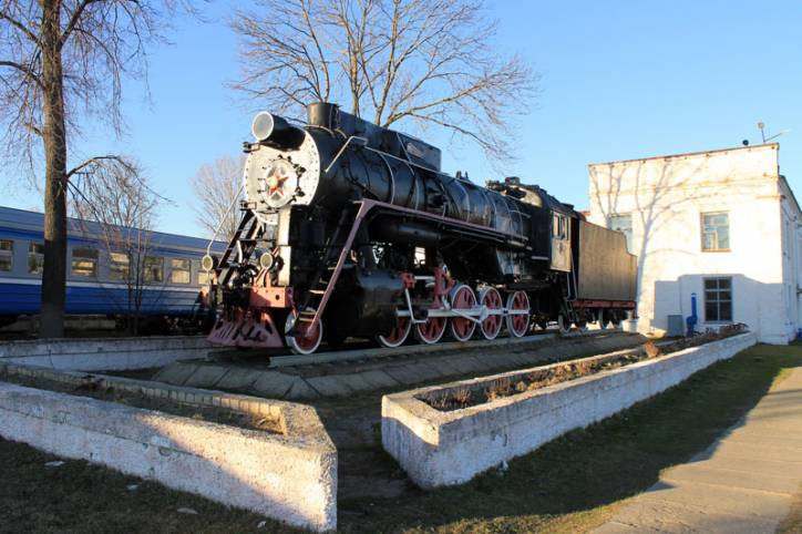 Połack.  Monuments and memorial signs