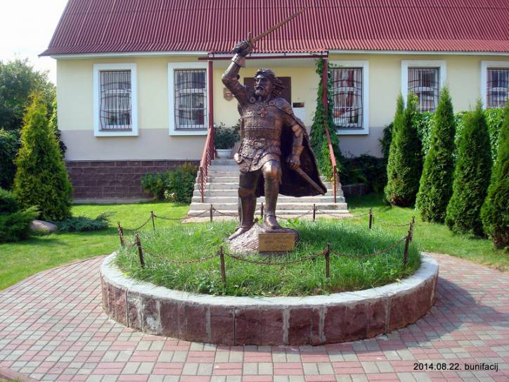 Połack.  Monuments and memorial signs