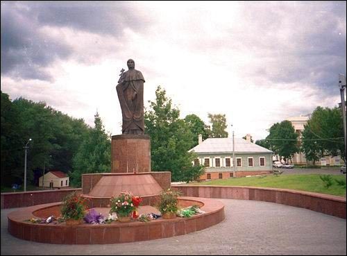 Połack.  Monuments and memorial signs