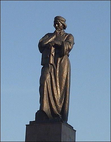 Połack.  Monuments and memorial signs
