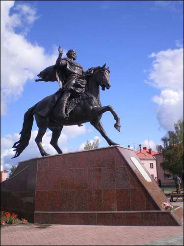 Połack.  Monuments and memorial signs