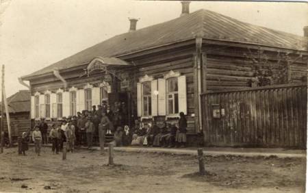 Bycień. Old photos of the township 