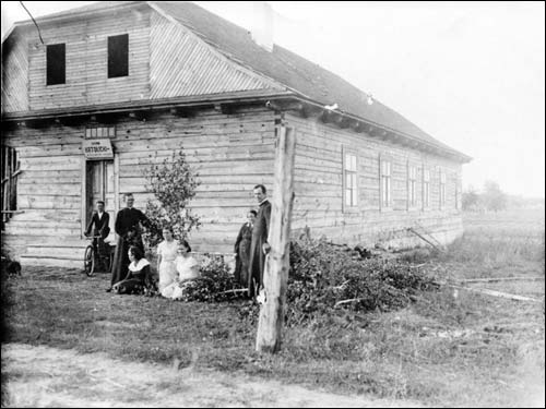  - Old photos of the township . 