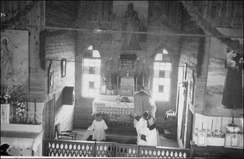  - Old photos of the township . 