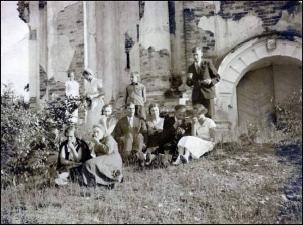 Bycień. Old photos of the township 