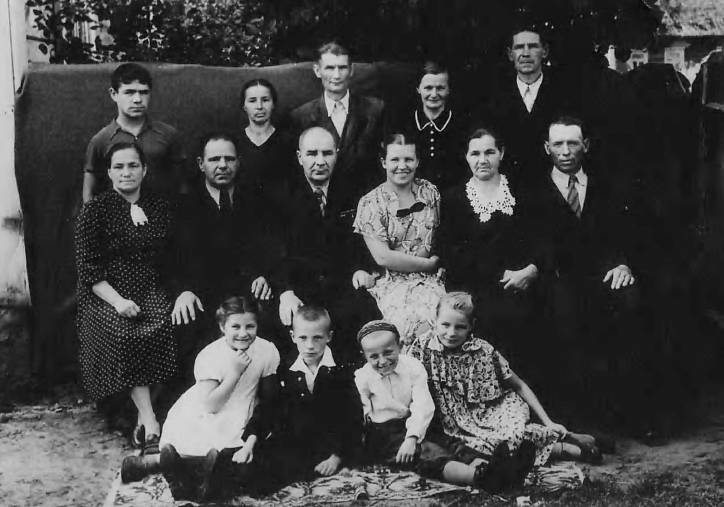 Bycień. Old photos of the township 