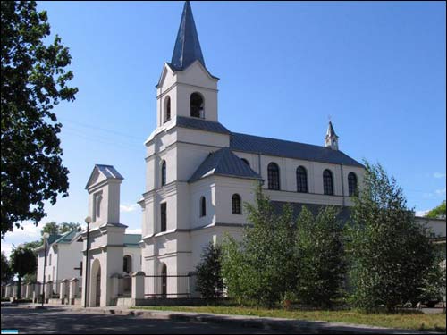 Połack.  Catholic church of St. Andrew Babola