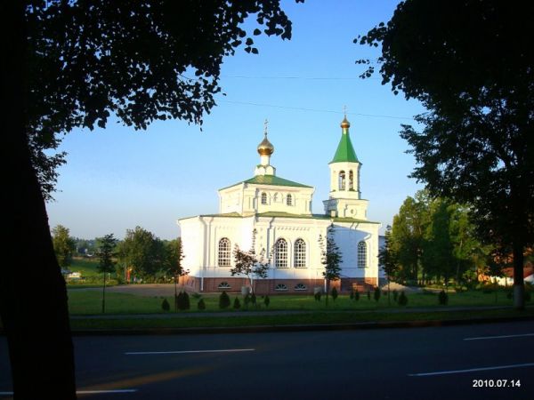 Połack. Orthodox church of the Protection of the Holy Virgin