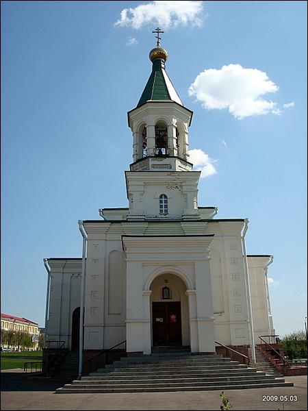 Połack. Orthodox church of the Protection of the Holy Virgin