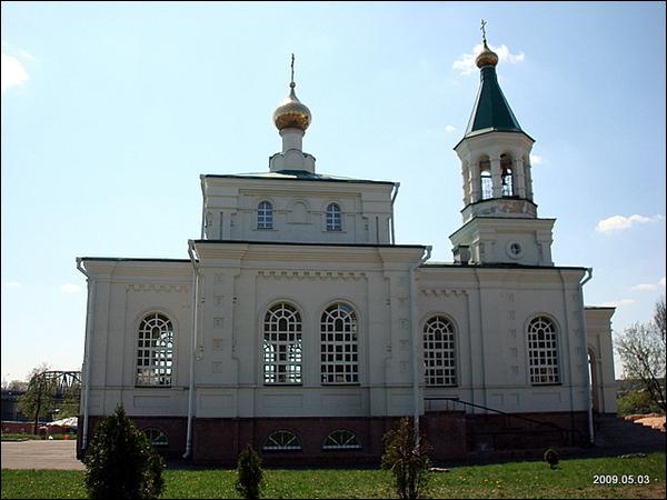 Połack. Orthodox church of the Protection of the Holy Virgin