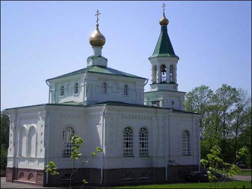 Połack. Orthodox church of the Protection of the Holy Virgin