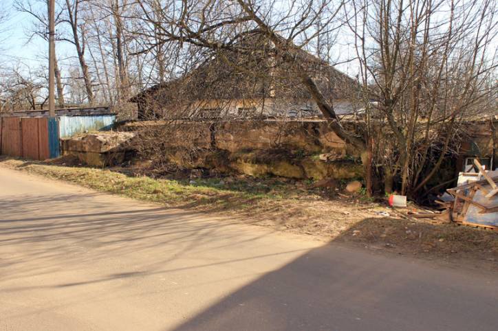 Połack.  German Fortifications from Second World War time