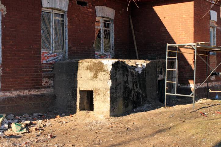 Połack.  German Fortifications from Second World War time