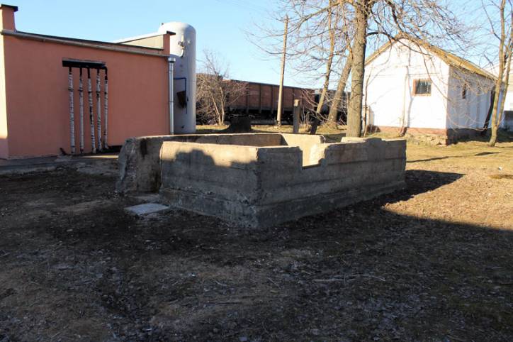 Połack.  German Fortifications from Second World War time