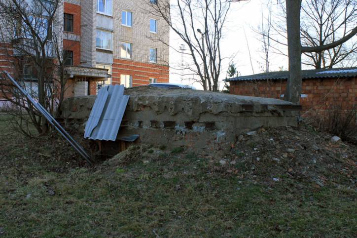 Połack.  German Fortifications from Second World War time