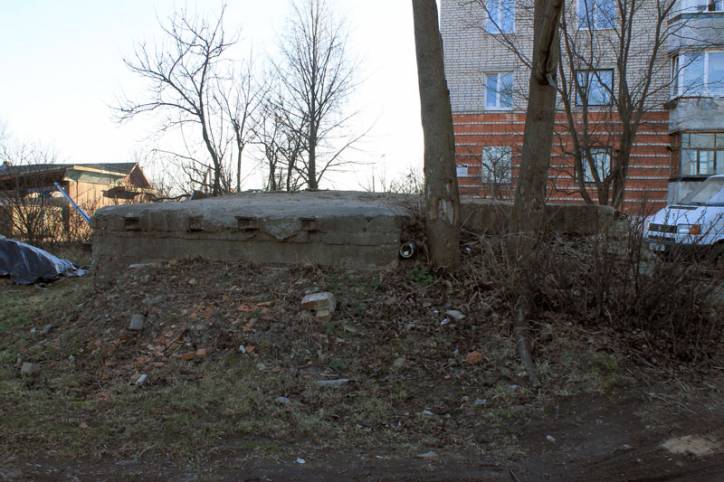 Połack.  German Fortifications from Second World War time