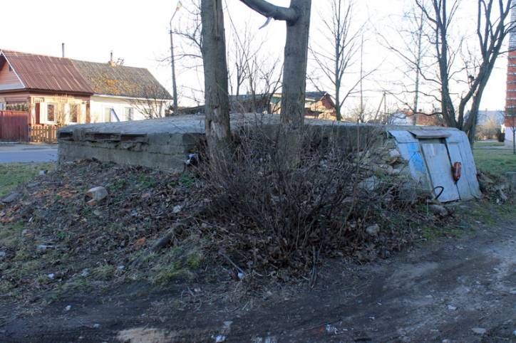 Połack.  German Fortifications from Second World War time