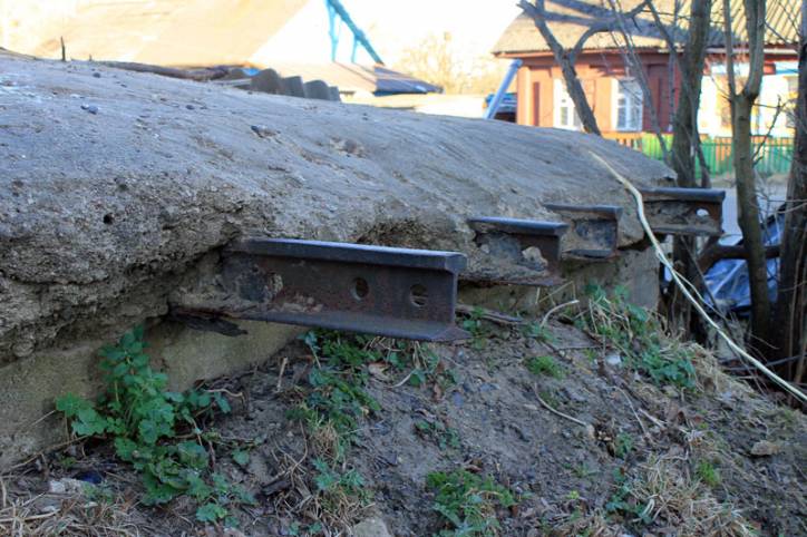 Połack.  German Fortifications from Second World War time