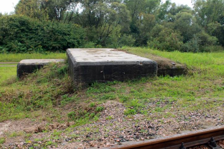 Połack.  German Fortifications from Second World War time