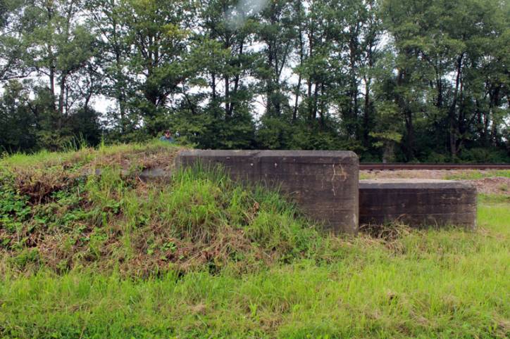 Połack.  German Fortifications from Second World War time